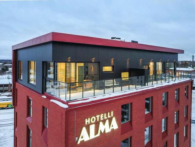 Отель Hotelli-Ravintola Alma Сейняйоки-44
